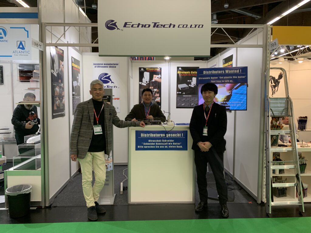 【Echo Tech】 Ultrasonic cutter ZO series and Ultrasonic atomizer unit ...