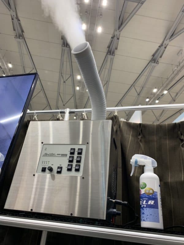 新潟フードメッセ2019で超音波霧化器展示 | エコーテック株式会社