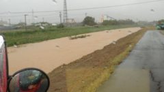 消防団河川警戒