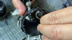 ソフビを超音波カッターで加工