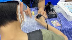 超音波カッター体験会