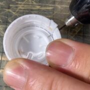 ペットボトルを切る(検査)　超音波カッター