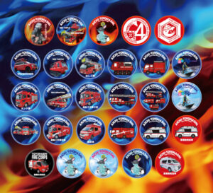 ファイアーヒーローズバッジ豊橋祭り2024バージョン