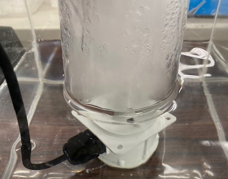 純水を霧にしてみた
