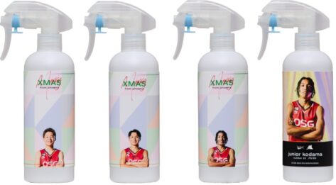 三遠ネオフェニックスコラボ除菌消臭スプレークリスマスバージョン