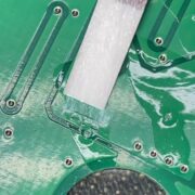 プリント基板上のコーティング剤を除去/微細超音波研磨機