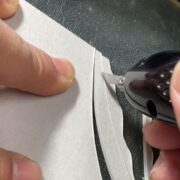 グレー台紙2mmを(株)ミューズ様に頂きました！/超音波カッター