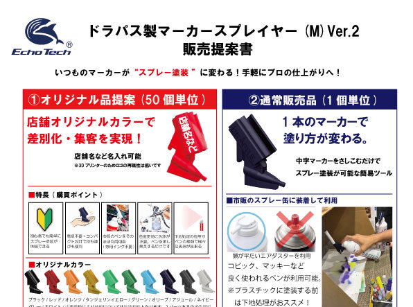 マーカースプレイヤー提案書